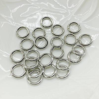 Соединительное колечко, запаянное, 8х1 мм, серебристые, 0.8.Е4