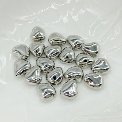 Бусина спейсер, мятое серебро, 11х8.5 мм 0.4.D6