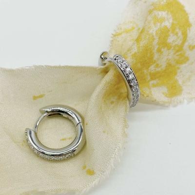 Серьги Конго Дорожка 3х16 мм, серебристый, 14.110