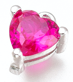Подвеска сердечко мини, 7х6