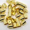 Концевик, золотистый, 14x10 мм, в/д 9 мм, 0.5.Е4