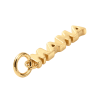 Подвеска Надпись "мама", золотистая, 16.5x3 мм, 12.310
