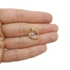 Подвеска Сердце, кварц, 14х11 мм, 9.39