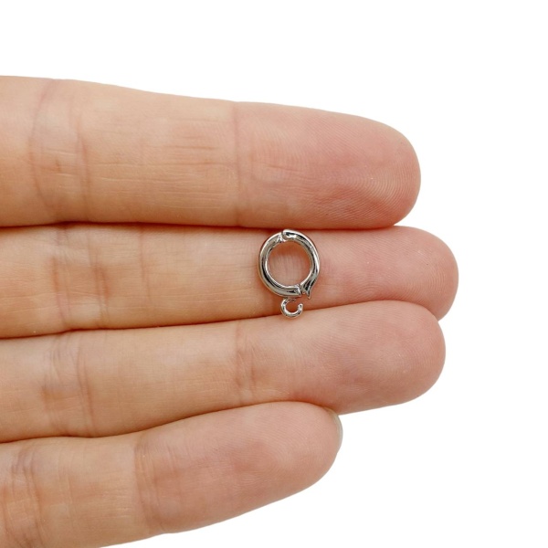 Бейл разъемный, 9х2.5 мм, серебристый, 0.7.С4