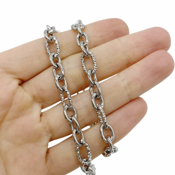 Цепь сталь, 13x7.5 мм, сталь, 50 см