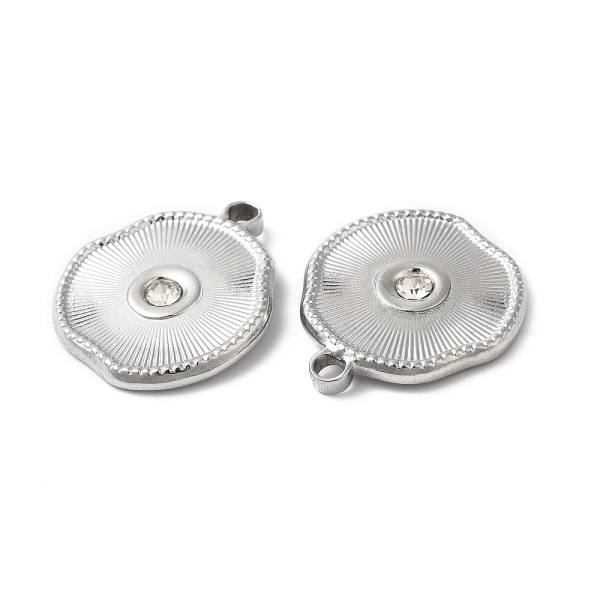 Подвеска Медальон, сталь 22x19.5 мм, 10.03